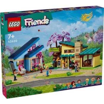 LEGO(R) FRIENDS 42620 Dom rodzinny Ollyego i Paisley